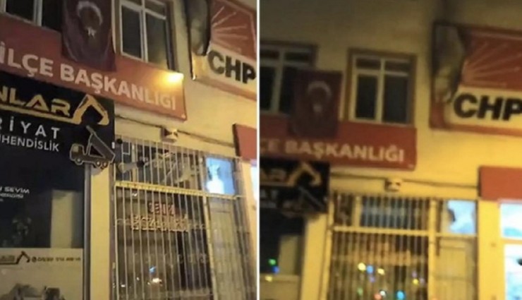CHP Binasına Molotoflu Saldırı!