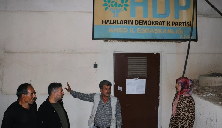 HDP Diyarbakır İl Binası Mühürlendi!