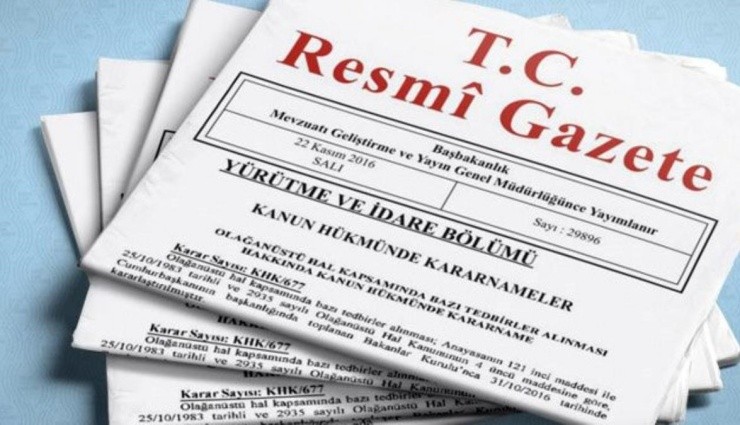 Kararlar Resmi Gazete'de!