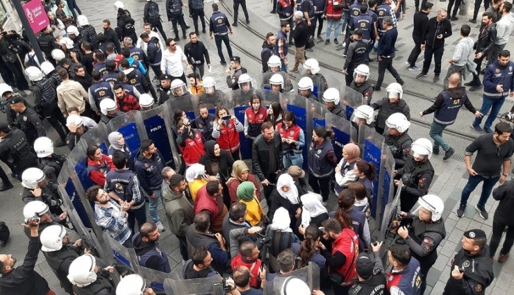 HDP'nin Yürüyüşüne Polis Müdahalesi!