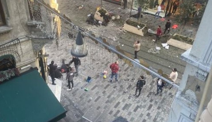 Son Dakika! İstiklal Caddesi'nde Patlama!