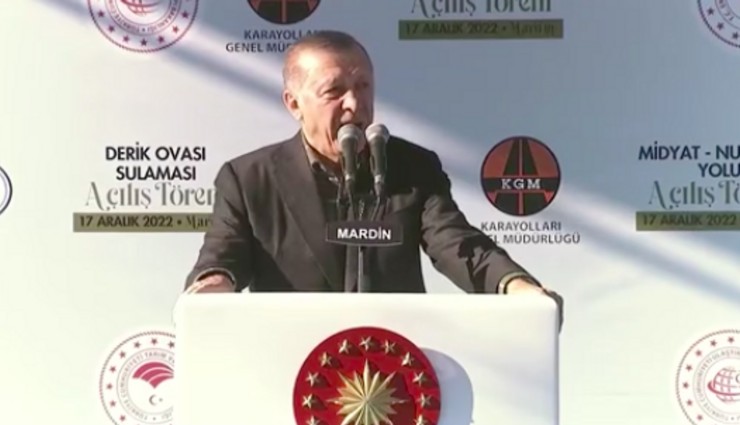 Cumhurbaşkanı Erdoğan Mardin'de Konuştu!