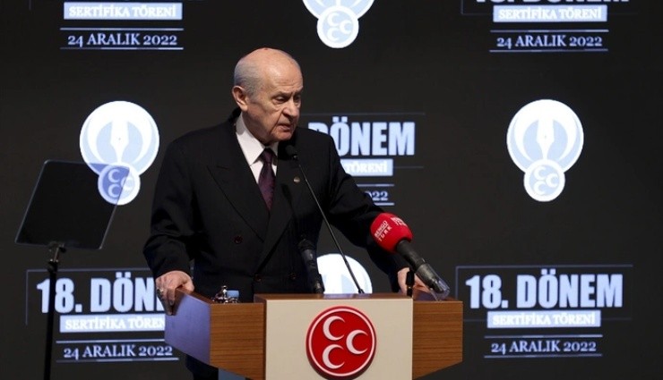 Devlet Bahçeli'den Sert Sözler!