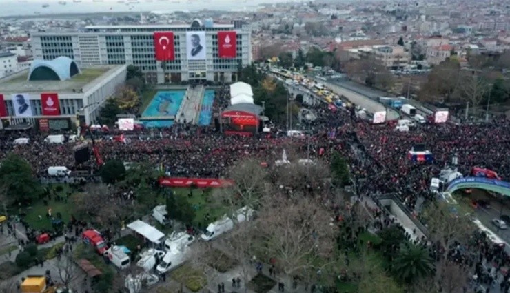 Saraçhane Mitingine Kaç Kişi Katıldı?