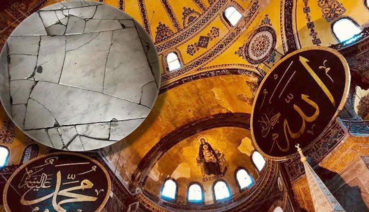 Ayasofya'nın Mermerleri Kırıldı!