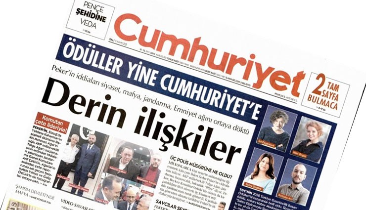 Cumhuriyet Gazetesine Zam!