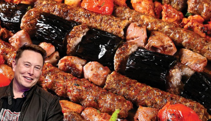 Elon Musk'a Turkish Kebap!