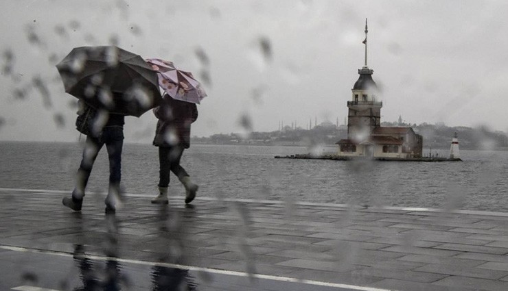 İstanbul'da yağmur etkisi