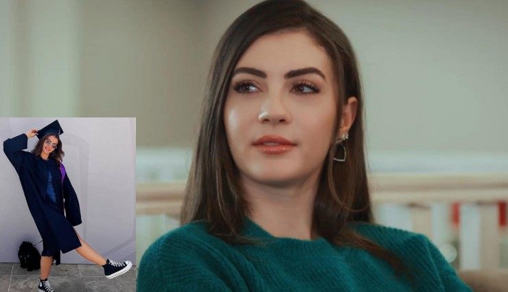 Burcu Özberk Sonunda Mezun Oldu!