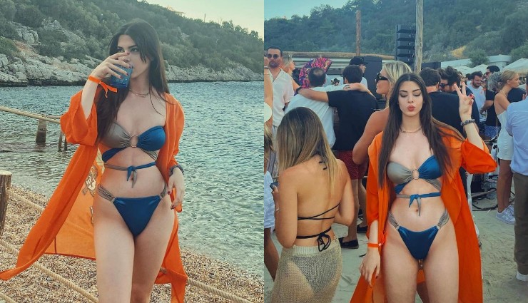 Derin Talu'dan Bikini Şov!