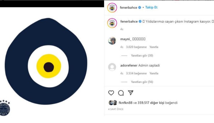 Fenerbahçe Hesabı Aktifleşti!