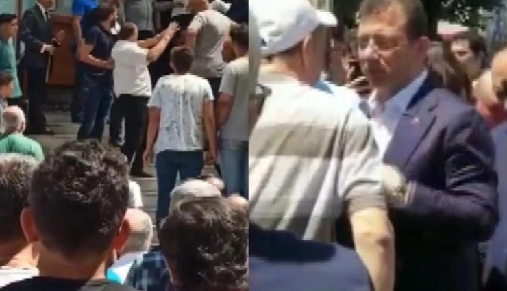 İmamoğlu’na Camide Protesto!