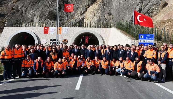 Amasya'da Badal Tüneli'nin Açılışı Yapıldı!