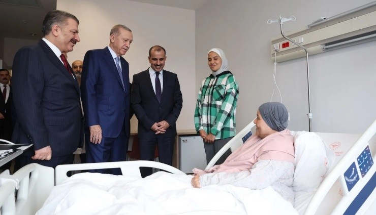 Erdoğan, Gazze'den Getirilen Hastaları Ziyaret Etti!