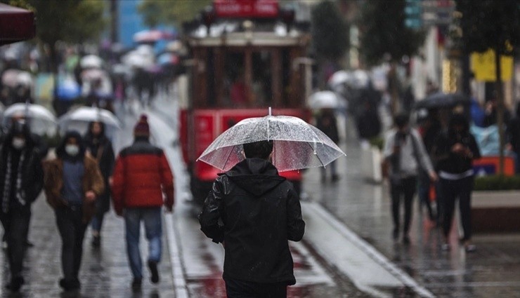 Meteoroloji'den İstanbul İçin Kuvvetli Yağış Uyarısı!
