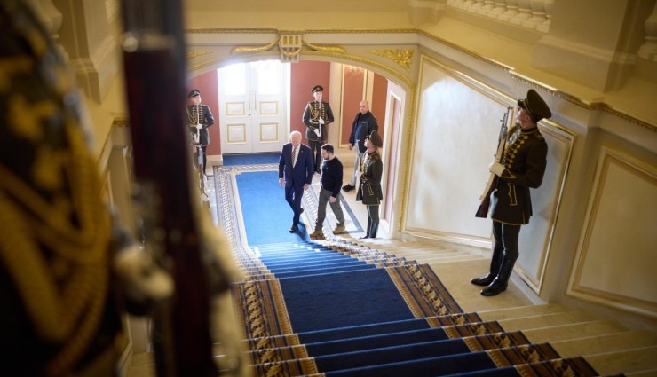 ABD Gazetesi, Biden'ın 'Çok Gizli' Kiev Ziyaretini Yazdı!