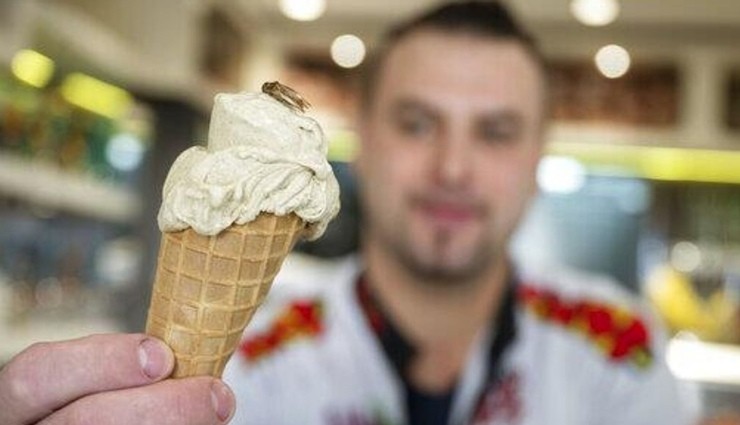 Cırcır Böceği Aromalı Dondurma Satışa Sunuldu!