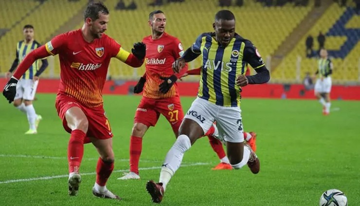 Kayserispor-Fenerbahçe Maçıyla İlgili Gelişme !