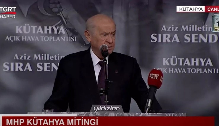 Bahçeli: 'AYM Başkanı Haddini, Hududunu Aştı'