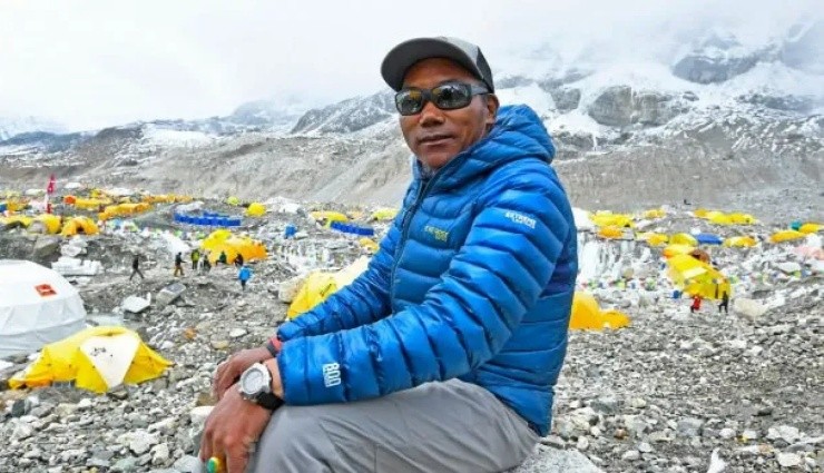 Nepalli Dağcı Everest Dağı'na 27. Kez Tırmandı!