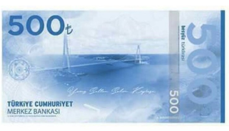 Beşyüz TL'lik Banknotlar Yakında Basılacak!