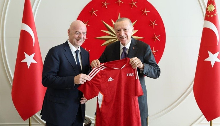 FIFA Başkanı Infantino'dan Erdoğan'a Ziyaret!