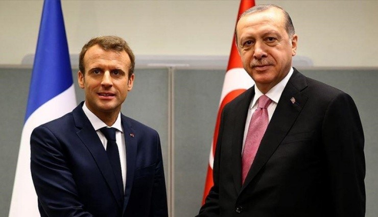 Cumhurbaşkanı Erdoğan, Macron İle Görüştü!