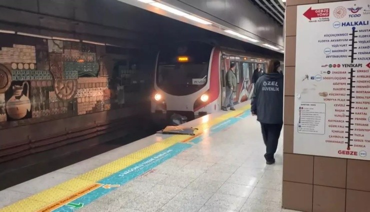 Marmaray'da İntihar Girişimi!