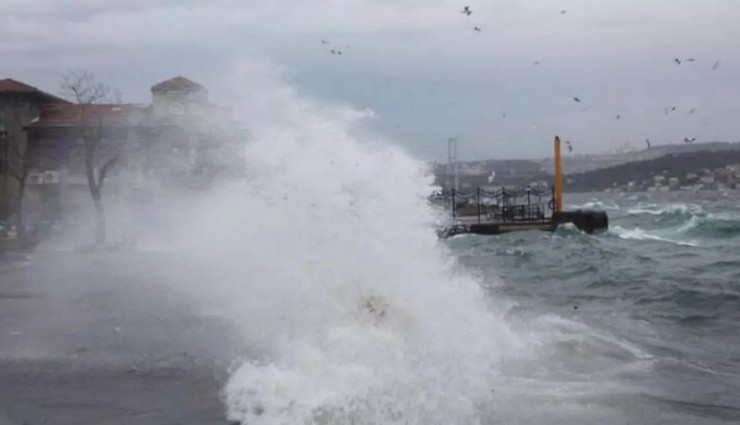 Marmara Denizi İçin Fırtına Uyarısı!