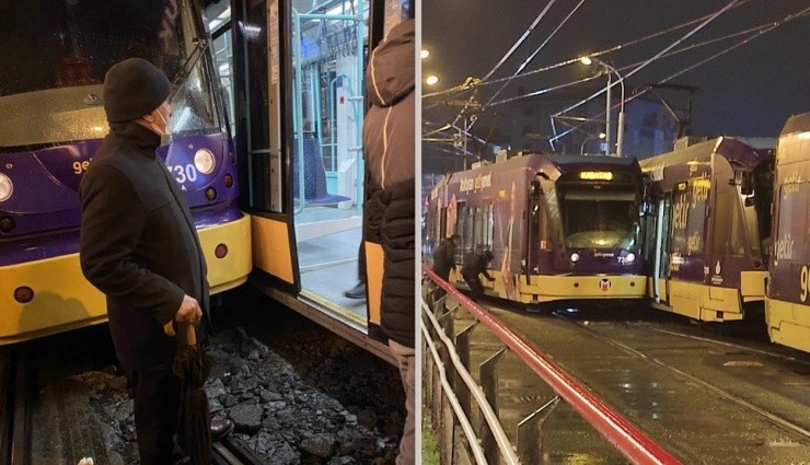 İstanbul'da Tramvay Kazası!