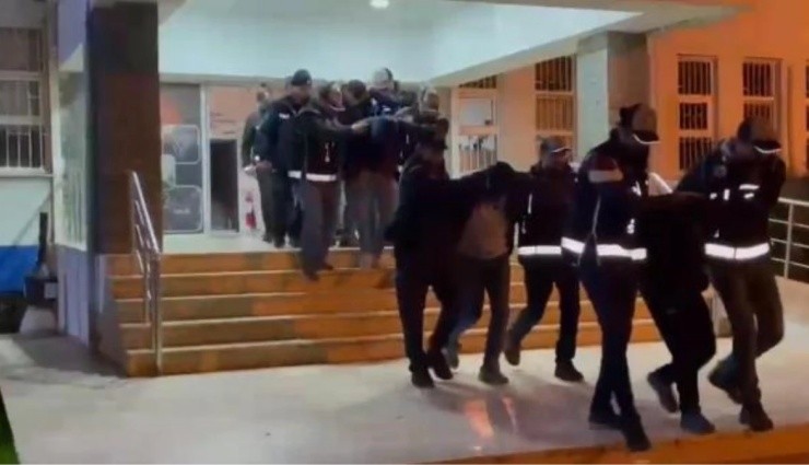 İzmir'de Suç Örgütüne Operasyon: 6 Gözaltı!