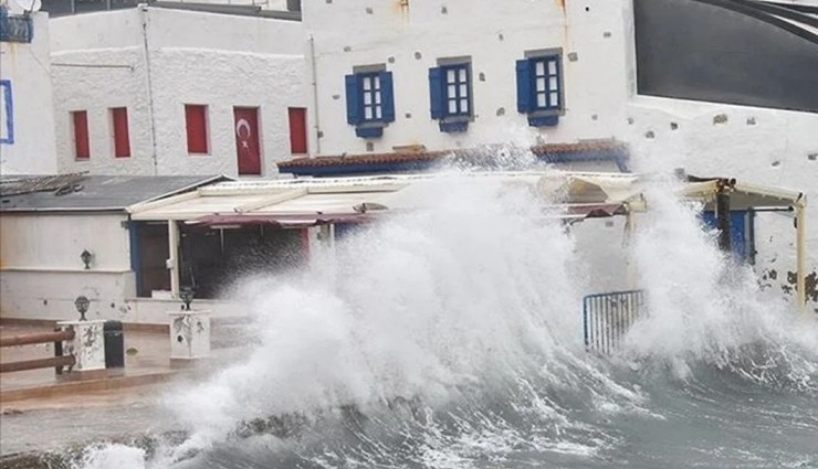 Bodrum’da Feribot Seferlerine 2 Gün Fırtına Engeli!