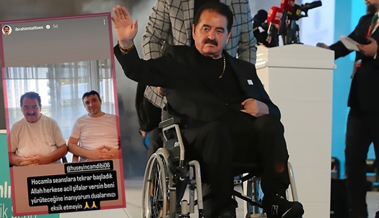 İbrahim Tatlıses, Yeniden Yürümek İçin Dua İstedi!