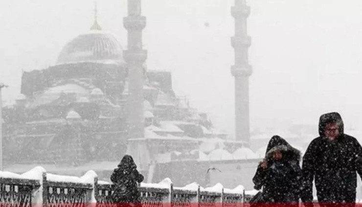 İstanbul'a Kar Geliyor!