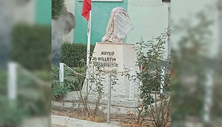 İzmir'de 2 Mahallede Atatürk Büstüne Saldırı!