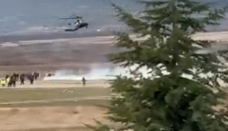 Isparta'da Askeri Helikopter Düştü!