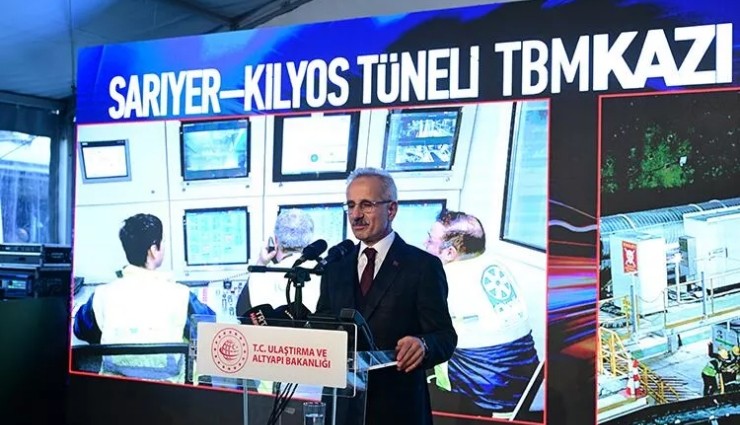 Sarıyer-Kilyos Tüneli ile Seyahat 5 Dakikaya İnecek!