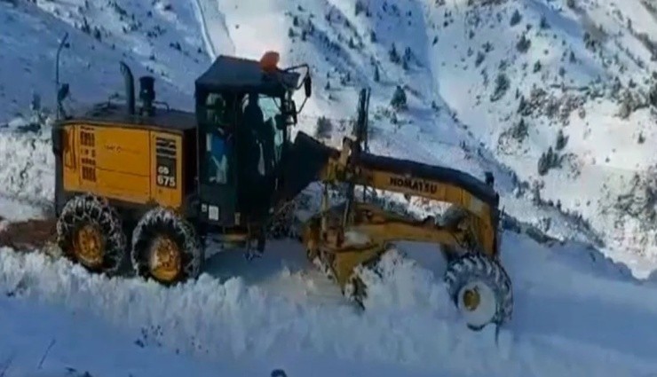 Tunceli’de 65 Köy Yolu Ulaşıma Kapandı!