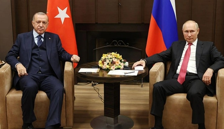 Cumhurbaşkanı Erdoğan, Putin'le Görüştü!