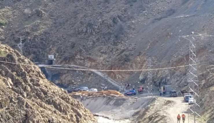 Elazığ'da Maden Ocağında Göçük!