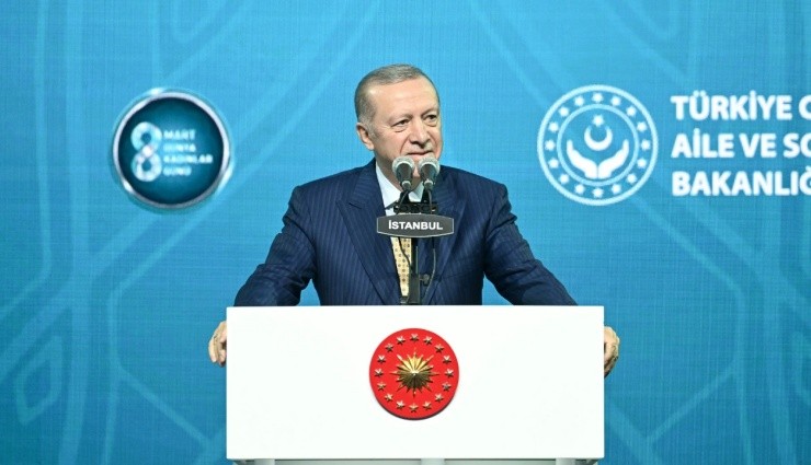 Erdoğan: '8 Mart Barışa Dostluğa Vesile Olmalı'