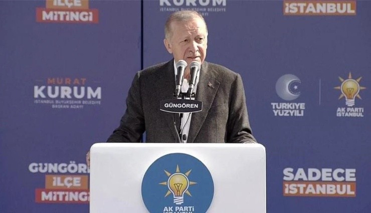 Erdoğan: 'İstanbul'un İhtiyacı Tatil Değil'