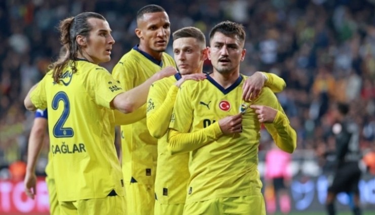 Fenerbahçe, Hatayspor'u Osayi Ve Cengiz İle Geçti!