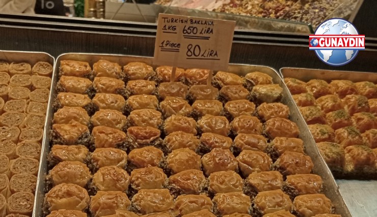 ÖZEL: Bir Dilim Baklava 80 TL!