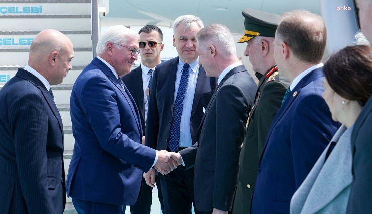 Almanya Cumhurbaşkanı Steinmeier İstanbul’da!