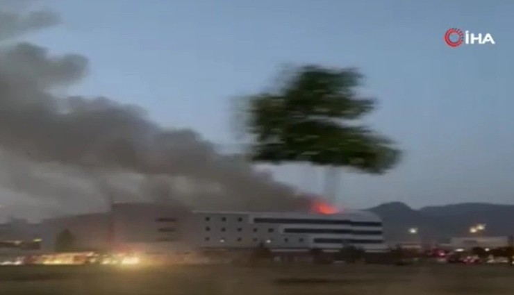 Afyonkarahisar'da Termal Otelde Yangın!