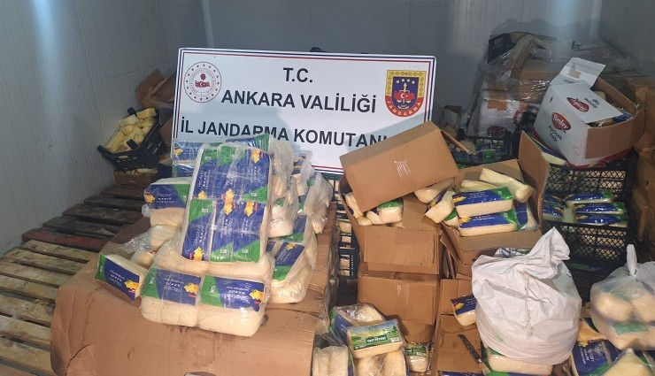 Ankara'da 300 Ton Sahte Gıda Ele Geçirildi!
