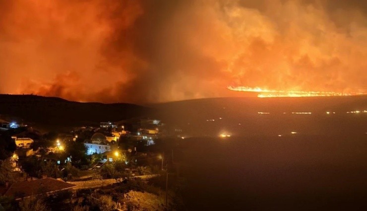 Diyarbakır ve Mardin'de Korkutan Yangın!