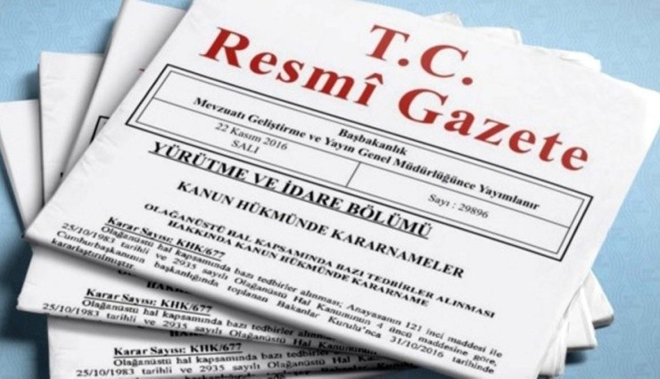 Atama Ve Görevden Alma Kararları Resmi Gazete'de!