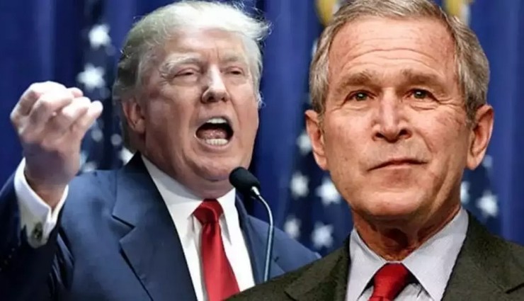 Bush, Biden ve Trump'la Dalga Geçti!